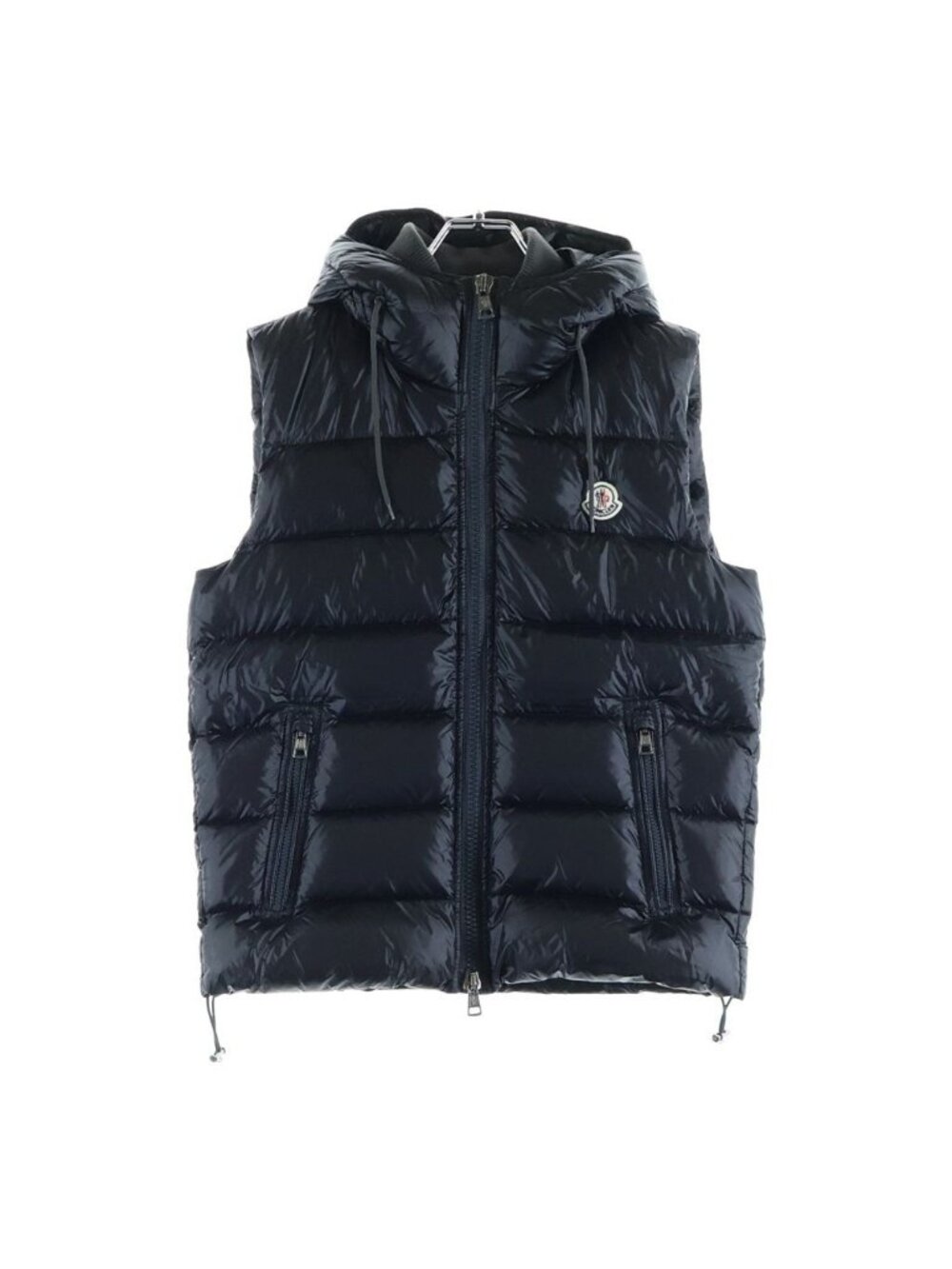 Moncler Bartholome Down Vest Zip Up Zip Black